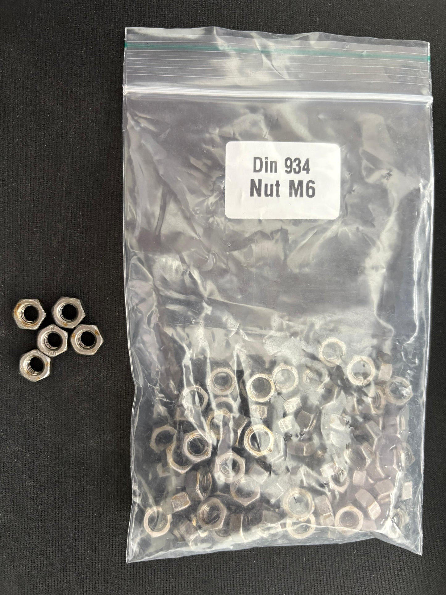M6 Nut DIN 934