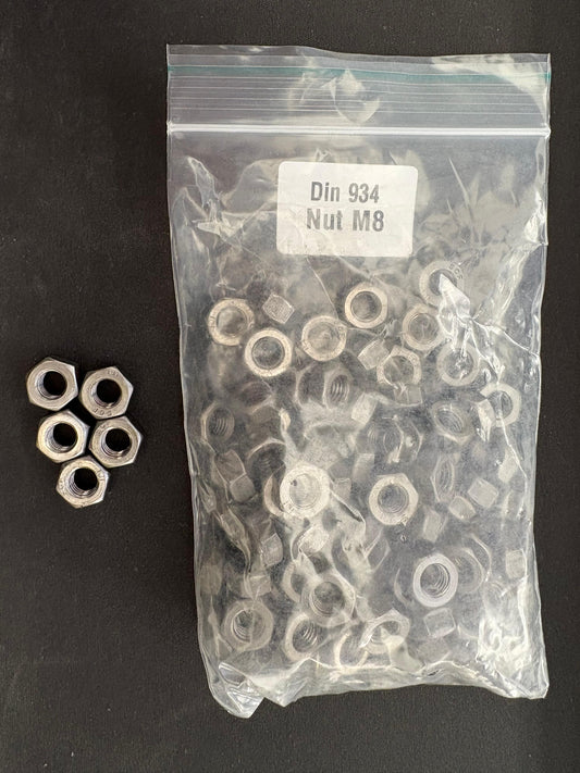 M8 Nut DIN 934