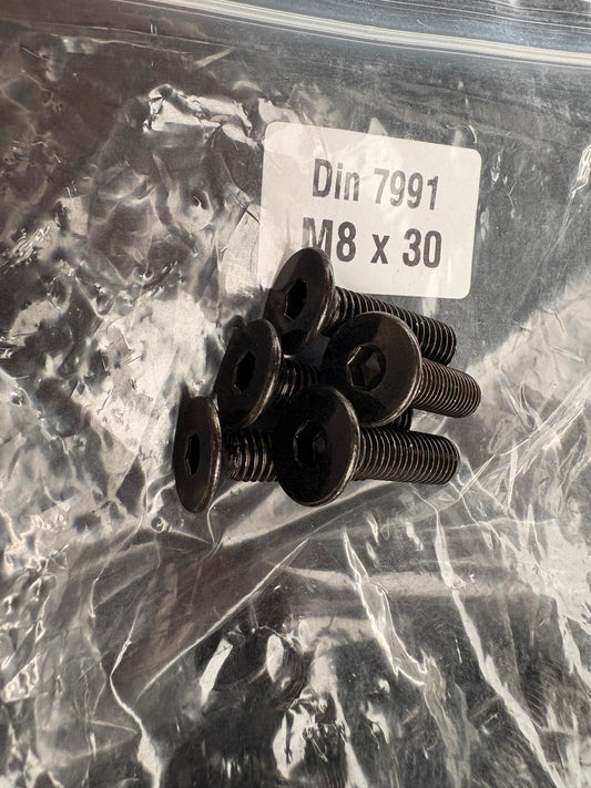 M8 x 30 Bolt DIN 7991 (Countersunk)